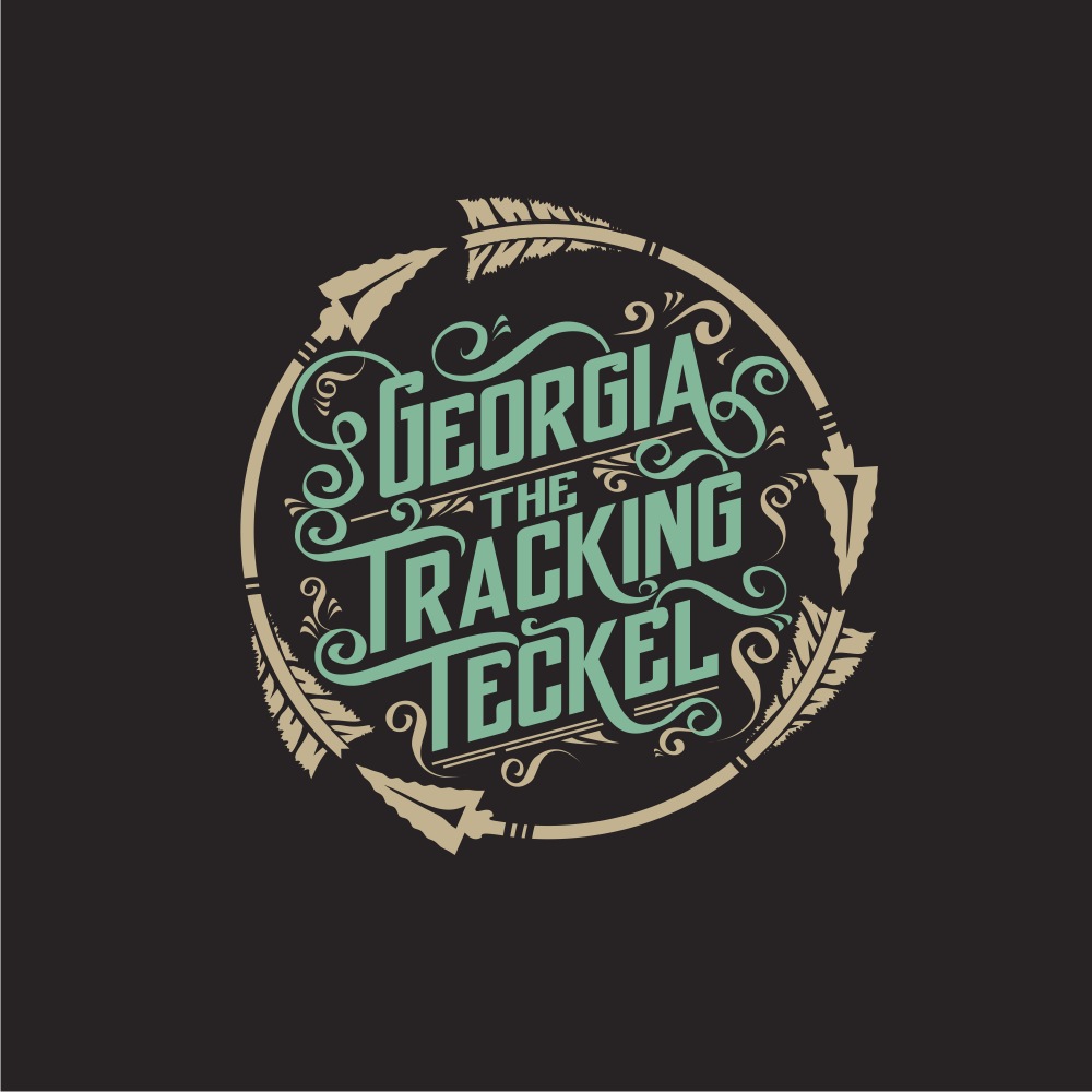 Georgia The Tracking Teckel - Handcrafted Vintage Lettering